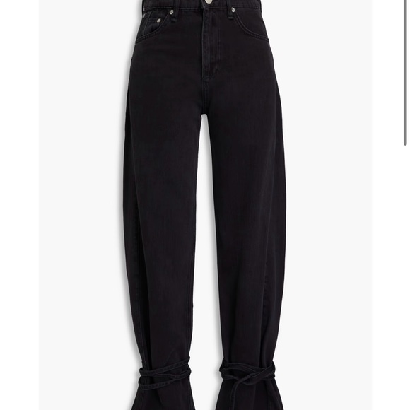Rag & Bone Women's Black Jeans - Picture 2 of 5